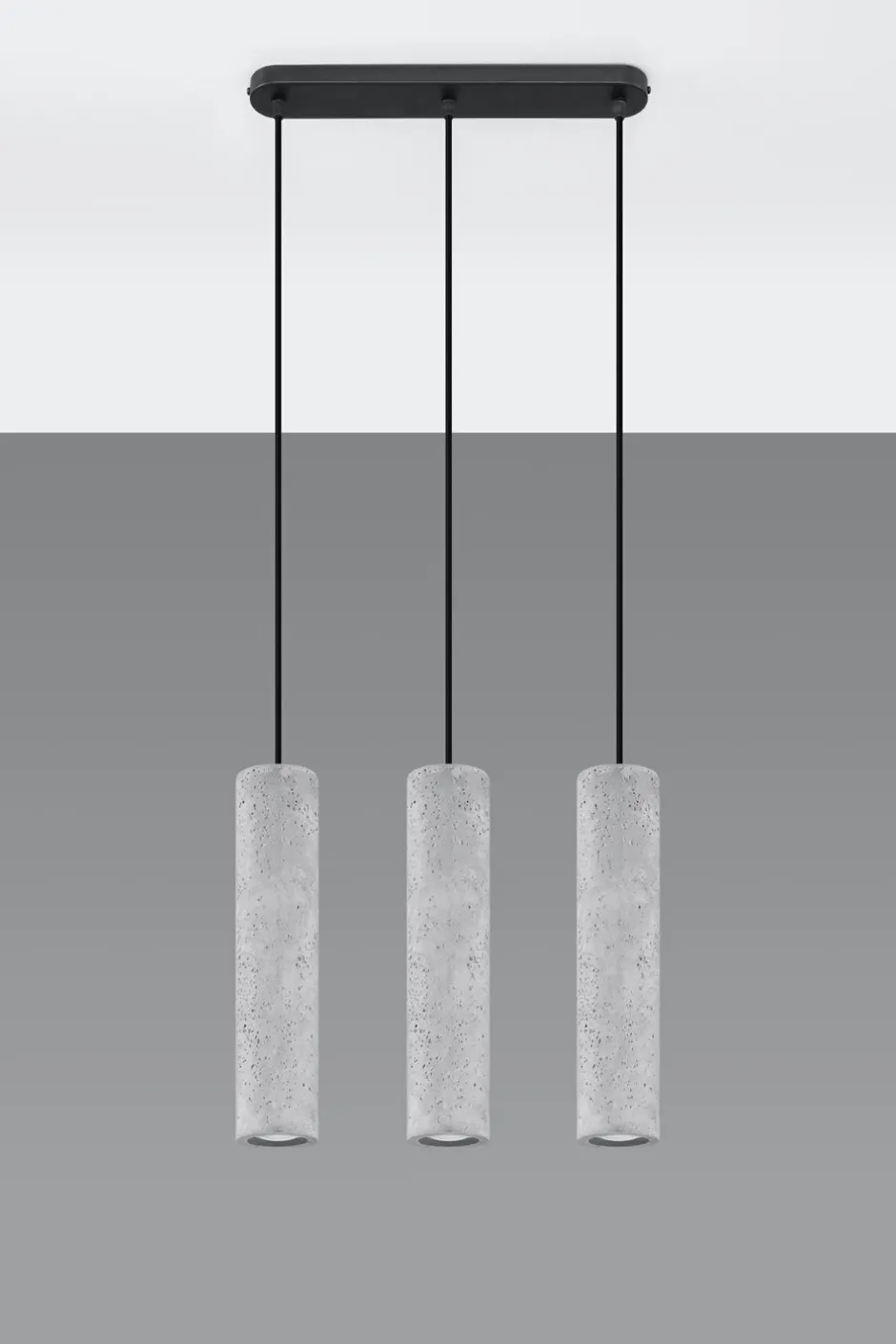 Wohnzimmerlampen|Betonlampen*Sollux Hängelampe Beton Schirm wohnlich BRENNA Pendelleuchte