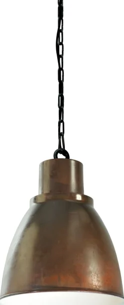 Masterlight Hängelampe Braun Weiß Industrie Design Handarbeit< Industrie Lampen|Vintage Lampen