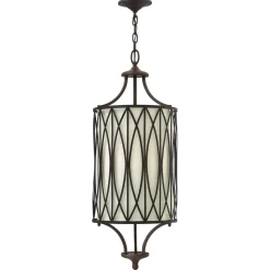 Elstead Hängelampe CIARA Creme Ø31cm kürzbar Pendelleuchte< Vintage Lampen|Designerlampen