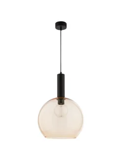 Hängelampen|Kugellampen*Jupiter Hängelampe Ø30cm Kugel in Bernstein Küche Leuchte