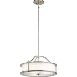 Hängelampen|Moderne Lampen*Elstead Hängelampe CORDA 3-flmg Ø61cm verstellbar Lampe