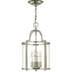 Jugendstil Lampen|Glaslampen*Elstead Hängelampe E14 Glas Metall Ø30cm Jugendstil AVELINE