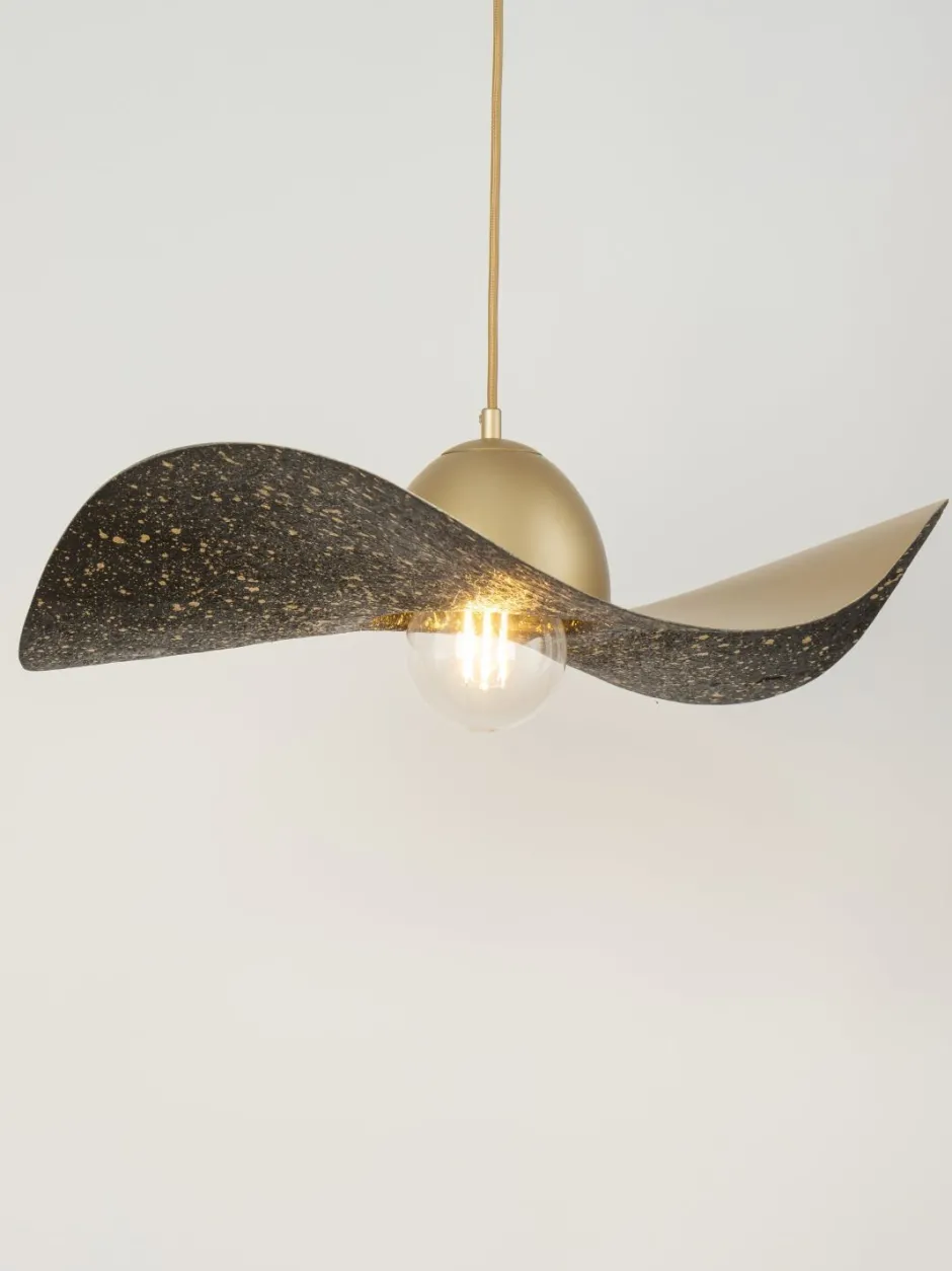 Hängelampen|Moderne Lampen*Sigma Hängelampe E27 Gold Schwarz Esszimmer Modern