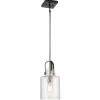 Hängelampen|Bürolampen*Elstead Hängelampe E27 Metall Glas 18 cm breit H: max. 141,6 cm