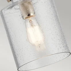 Hängelampen|Bürolampen*Elstead Hängelampe E27 Metall Glas 18 cm breit H: max. 141,6 cm