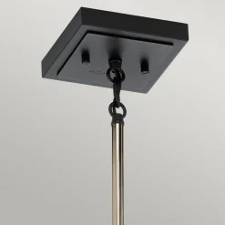 Hängelampen|Bürolampen*Elstead Hängelampe E27 Metall Glas 18 cm breit H: max. 141,6 cm