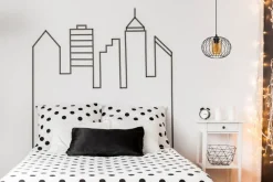 Belis Hängelampe E27 rund Ø25 cm Schwarz Honig blendarm Retro< Hängelampen|Wohnzimmerlampen