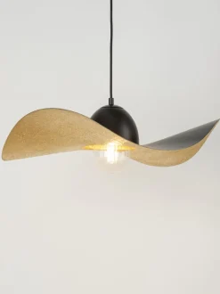 Sigma Hängelampe E27 Schwarz Gold Modern Wohnzimmer< Hängelampen|Esszimmer Lampen