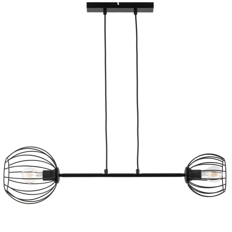 Sigma Hängelampe E27 Schwarz Metall Esstisch Retro Design< Hängelampen|Kugellampen