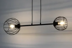 Sigma Hängelampe E27 Schwarz Metall Esstisch Retro Design< Hängelampen|Kugellampen