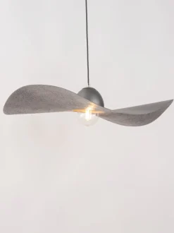 Hängelampen|Moderne Lampen*Sigma Hängelampe E27 Silber Grau Modern Esstisch MUNYA