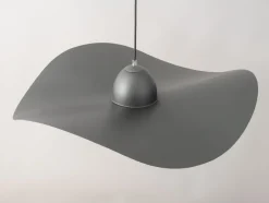 Hängelampen|Moderne Lampen*Sigma Hängelampe E27 Silber Grau Modern Esstisch MUNYA