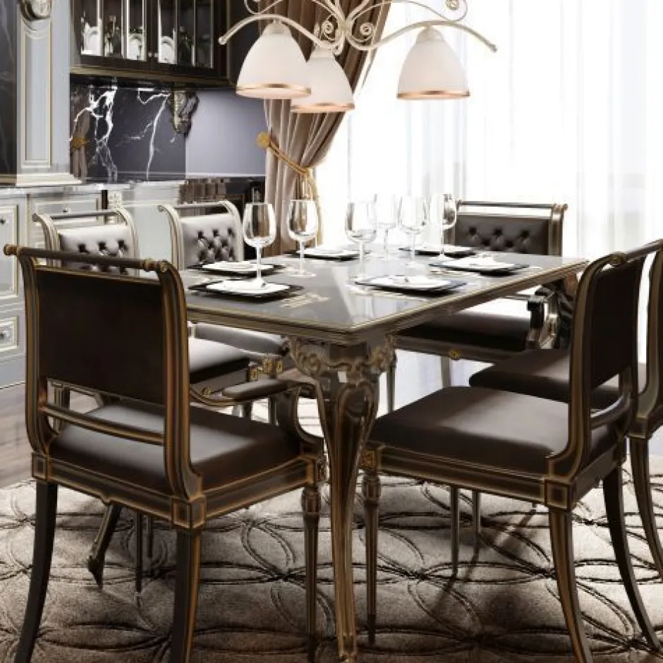 Hängelampen|Esszimmer Lampen*Lamkur Hängelampe Esstisch Shabby Weiß Metall 3-flammig