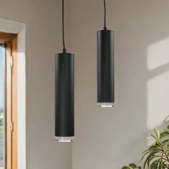 Lamkur Hängelampe FAITH Schwarz Aluminium Modern Esstisch< Hängelampen|Esszimmer Lampen
