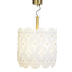 Hängelampen|Wohnzimmerlampen*By Rydéns Hängelampe Glas Metall Ø 50 cm H: max. 120 cm E27