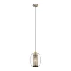 Elstead Hängelampe Glas Metall Ø 21,6 cm H: max. 307,9 cm rund< Hängelampen|Bürolampen