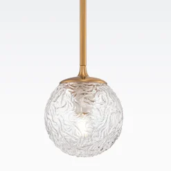 Hängelampen|Esszimmer Lampen*Maytoni Hängelampe Glas Metall E27 Ø 15 cm rund H: max. 150 cm