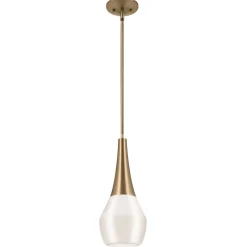 Hängelampen|Wohnzimmerlampen*Elstead Hängelampe Glas Metall E27 H: max. 144,5 cm Modern