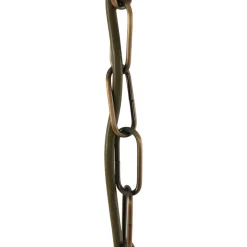 Hängelampen|Bürolampen*Steinhauer Hängelampe Glas Metall in Bronze B:31 cm E14 stilvoll