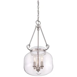 Elstead Hängelampe Glas Metall Jugendstil LISIDIA< Jugendstil Lampen|Glaslampen