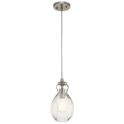 Elstead Hängelampe Glas Metall Vintage Design Ø15cm E27 BALESIA< Hängelampen|Vintage Lampen