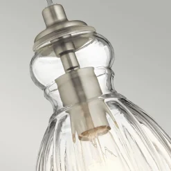 Elstead Hängelampe Glas Metall Vintage Design Ø15cm E27 BALESIA< Hängelampen|Vintage Lampen