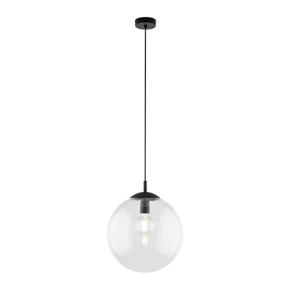 Hängelampen|Esszimmer Lampen*TK Lighting Hängelampe Glas rund Ø 35 cm H: max. 175 cm E27 Kugel Schirm