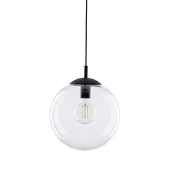 Hängelampen|Esszimmer Lampen*TK Lighting Hängelampe Glas rund Ø 35 cm H: max. 175 cm E27 Kugel Schirm