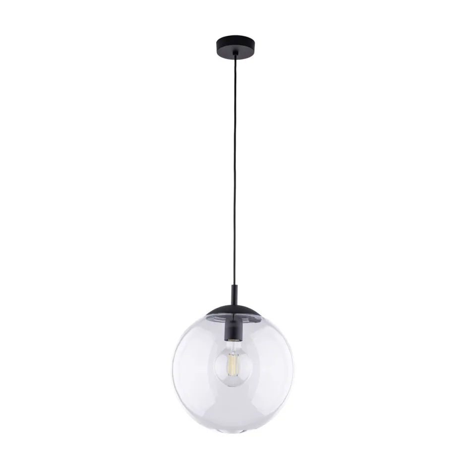 Hängelampen|Esszimmer Lampen*TK Lighting Hängelampe Glas rund Ø 35 cm H: max. 175 cm E27 Kugel Schirm