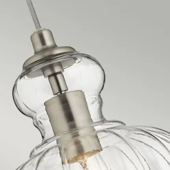 Hängelampen|Vintage Lampen*Elstead Hängelampe Glas Schirm Ø22cm Vintage Stil E27