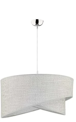 Duolla Hängelampe Grau Ø45cm Stoff rund Modern Design< Hängelampen|Moderne Lampen