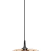Hängelampen|Esszimmer Lampen*Sollux Hängelampe Holz Ø35cm Modern E27 wohnlich VIRIA