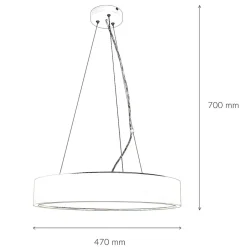 Holzlampen|Moderne Lampen*Lamkur Hängelampe Holz Eiche Glas 3-flmg Ø47cm Küche
