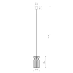 Bürolampen|Lampen Aus Aller Welt*Nowodvorski Hängelampe Holz Schirm E27 Ø 16 cm Weiß Natur LOZORNO
