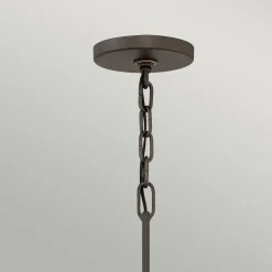 Hängelampen|Esszimmer Lampen*Elstead Hängelampe in Bronze 5-flammig verstellbar E14 DIVISTA