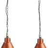 Masterlight Hängelampe in Kupfer Made in EU Industrie Design< Hängelampen|Industrie Lampen