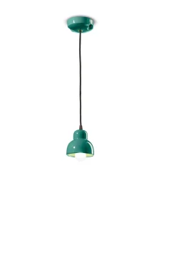Wohnzimmerlampen|Keramiklampen*Ferroluce Hängelampe Keramik E14 D: 11 cm rund H: max. 132 cm