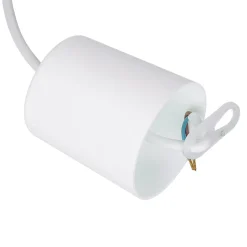 TK Lighting Hängelampe Kinder Metall Stoff E27 Weiß Blau<Kinder Hängelampen|Esszimmer Lampen