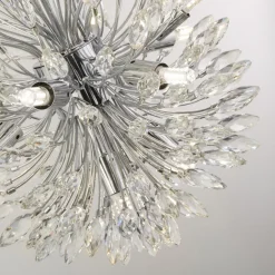 Searchlight Hängelampe Kristall Ø 37 cm H: max. 2 m verstellbar< Hängelampen|Esszimmer Lampen