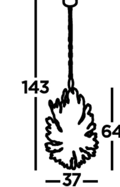 Searchlight Hängelampe Kristall Ø 37 cm H: max. 2 m verstellbar< Hängelampen|Esszimmer Lampen