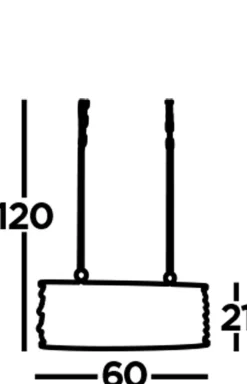 Hängelampen|Wohnzimmerlampen*Searchlight Hängelampe Kristall B: 60 cm 3x E14 in Kupfer antik