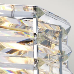 Hängelampen|Küchenlampen*Elstead Hängelampe Kristall Ø48cm blendarm verstellbar Modern