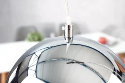 Invicta Interior Hängelampe Kugel Chrom Esszimmer Lampe 3-flammig< Hängelampen|Esszimmer Lampen