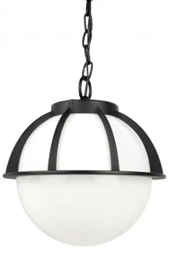 Metall Lampen|Vintage Lampen*SU-MA Hängelampe Kugel Ø30cm IP43 blendarm E27