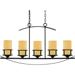 Elstead Hängelampe LAPIDE 5-flmg kürzbar Esszimmer Leuchte< Hängelampen|Rustikale Lampen