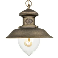 Hängelampen|Esszimmer Lampen*Giovanni Battista Hängelampe Messing Antik aus Echt-Messing Al Mare