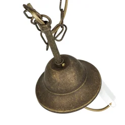 Hängelampen|Esszimmer Lampen*Giovanni Battista Hängelampe Messing Antik aus Echt-Messing Al Mare