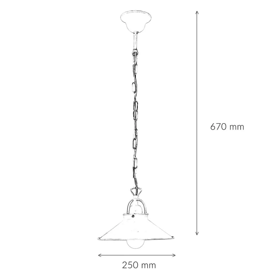 Wohnzimmerlampen|Metall Lampen*Giovanni Battista Hängelampe Messing Vintage E27 in Bronze