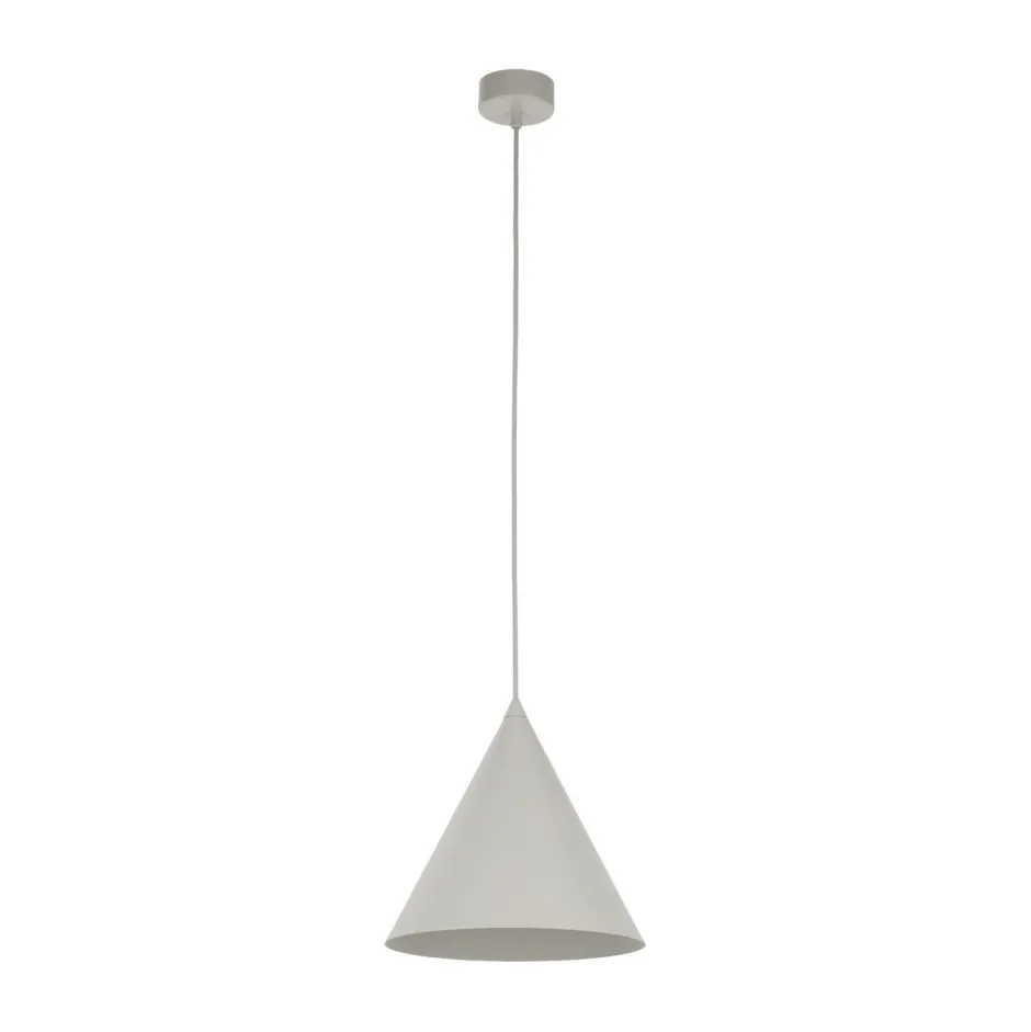 Hängelampen|Esszimmer Lampen*TK Lighting Hängelampe Metall Ø 25 cm H: max. 160 cm verstellbar Beige E27