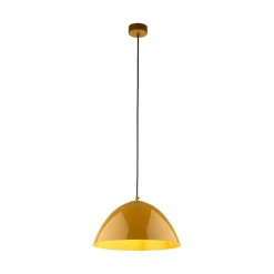 TK Lighting Hängelampe Metall Ø 34 cm H: max. 165 cm verstellbar Gelb E27< Hängelampen|Esszimmer Lampen